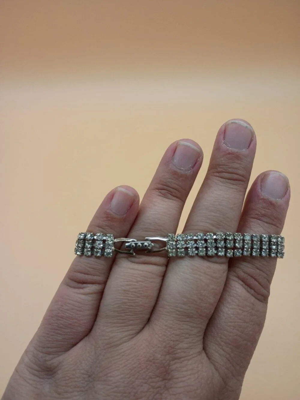 Vintage Rhinestone Bracelet 7